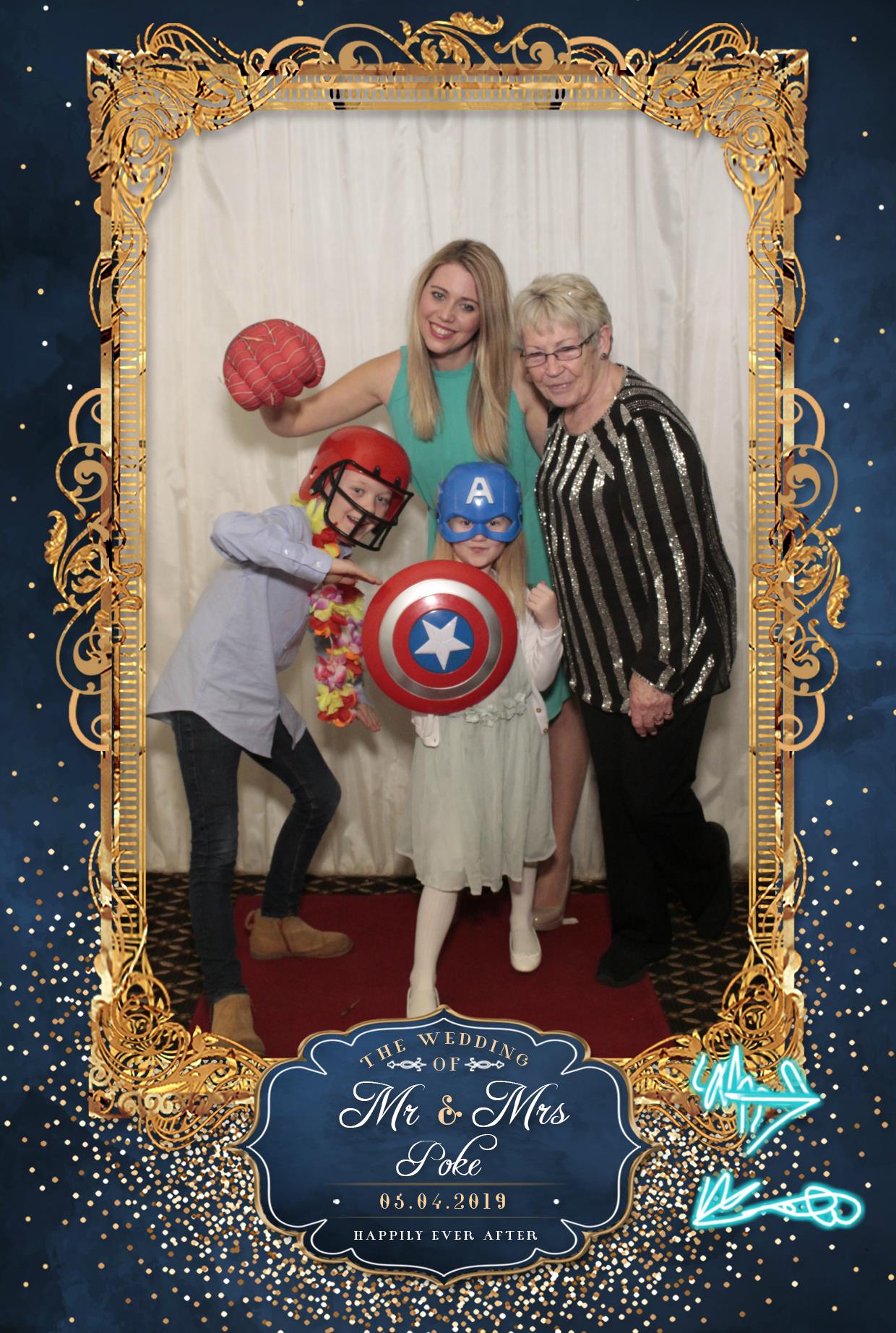 Mr & Mrs Poke | View more photos from the event at gallery.myphotoboothexperience.co.uk/u/MyPhotoBoothExperienceLtd/Mr-Mrs-Poke